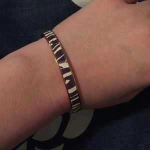 J. Crew Zebra Bangle